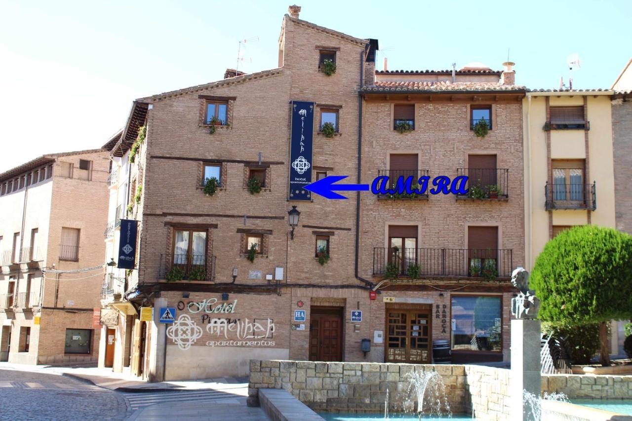 Hotel Apartamentos Melihah Daroca Exteriér fotografie