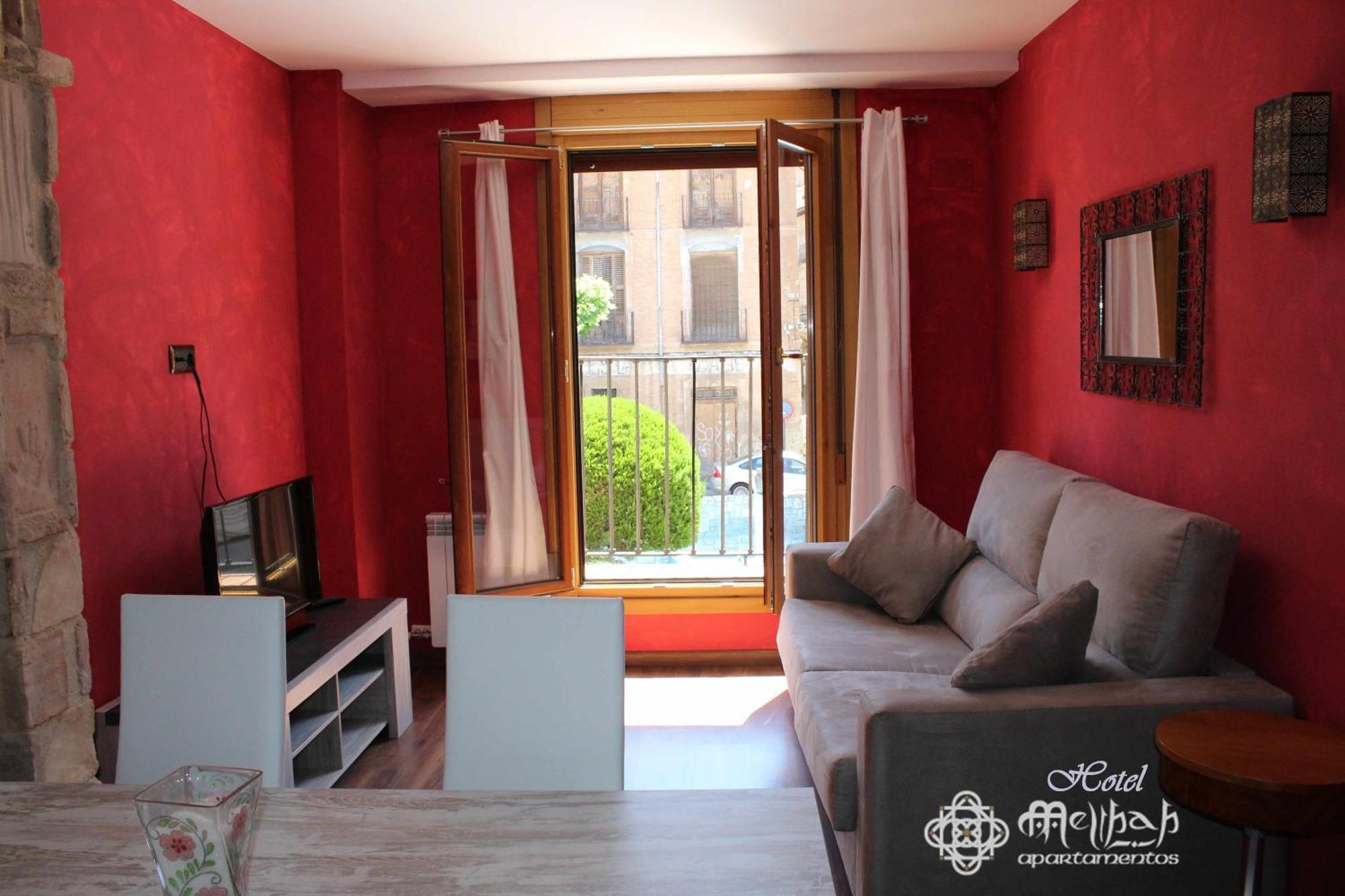 Hotel Apartamentos Melihah Daroca Pokoj fotografie